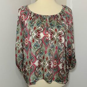 NY Collection Loose Fitting Blouse